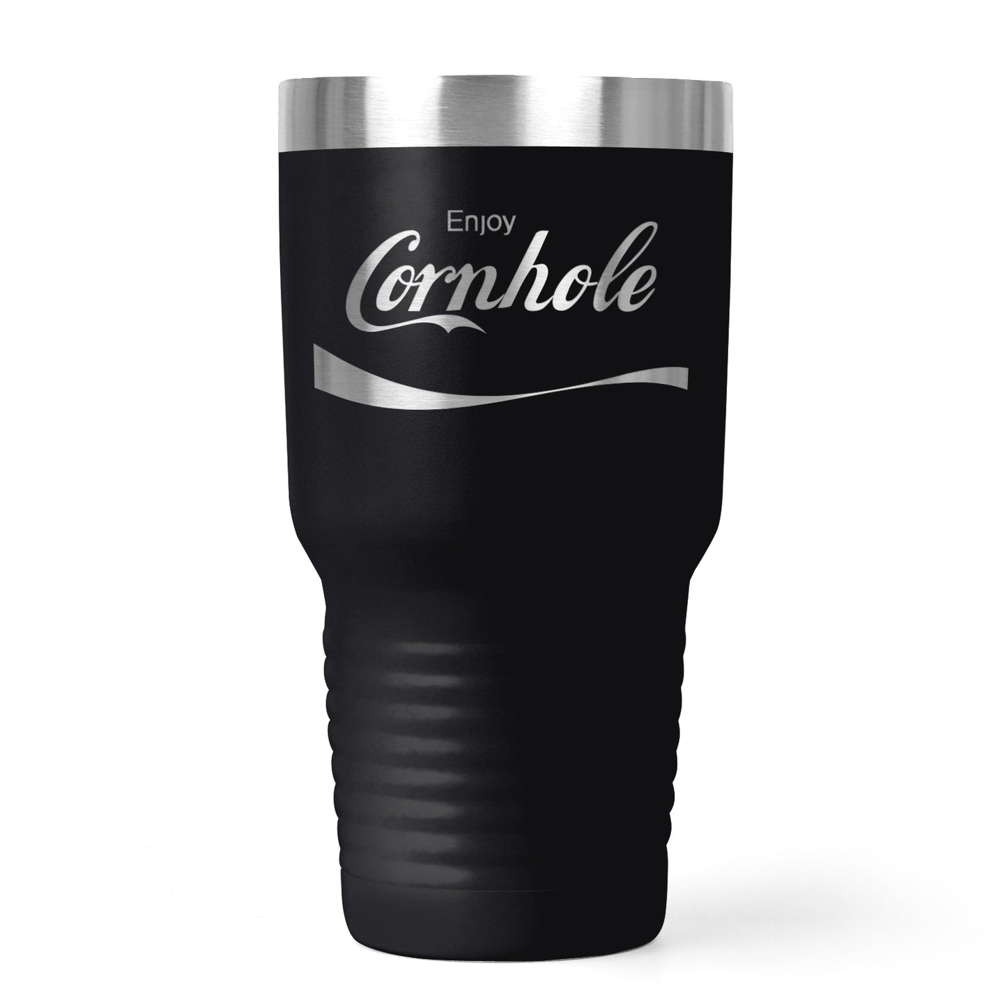 Enjoy Cornhole Engraved 30oz Tumbler