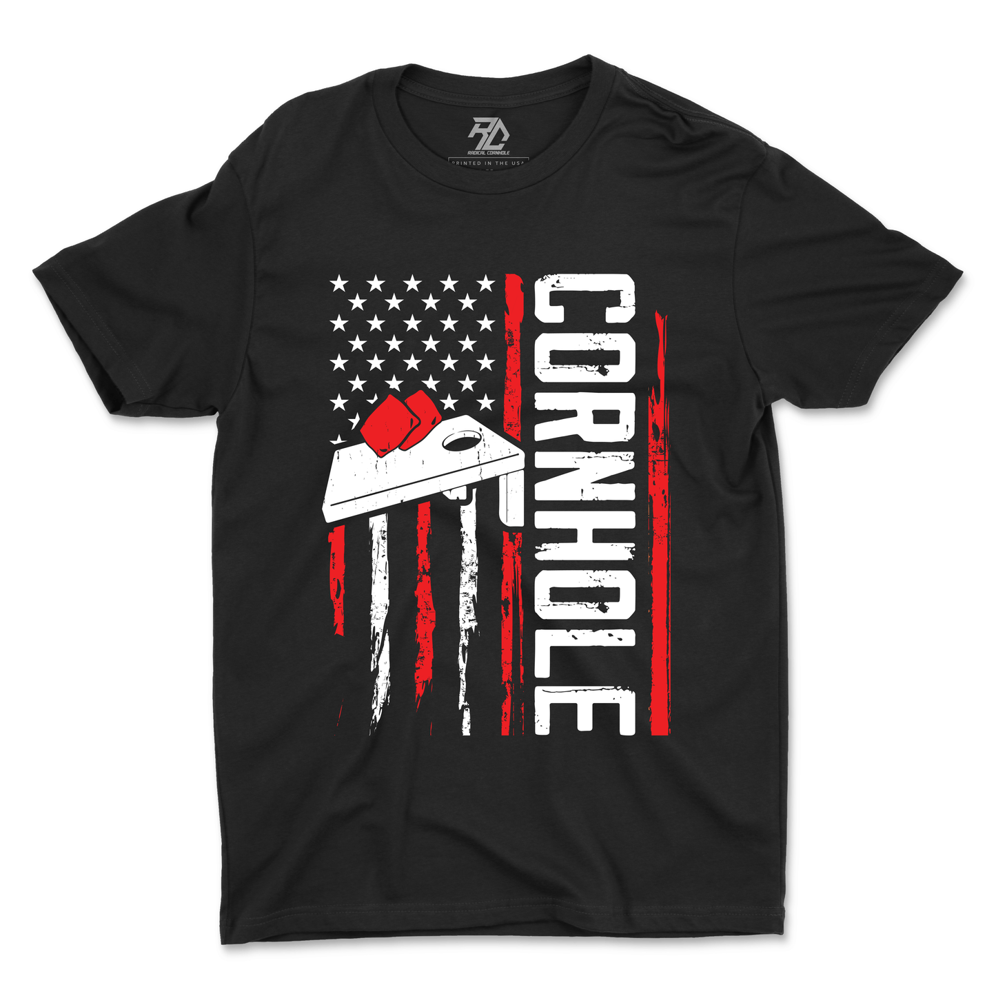 Cornhole Flag T-shirt
