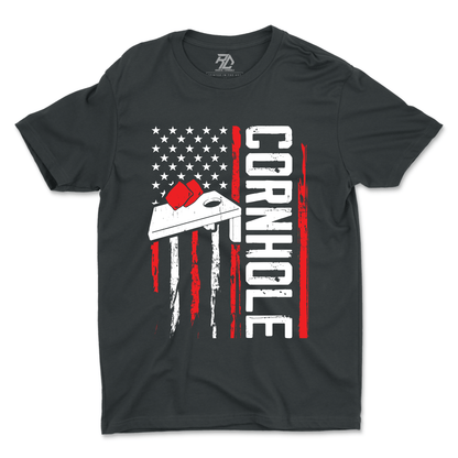 Cornhole Flag T-shirt