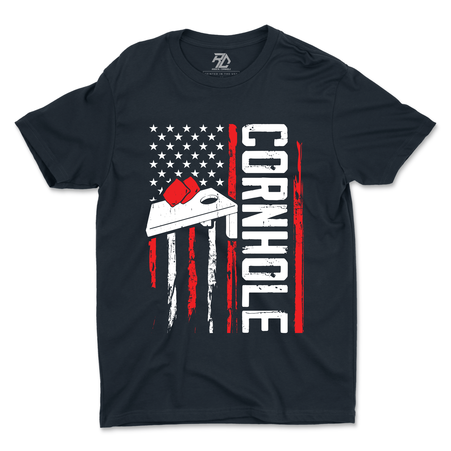 Cornhole Flag T-shirt