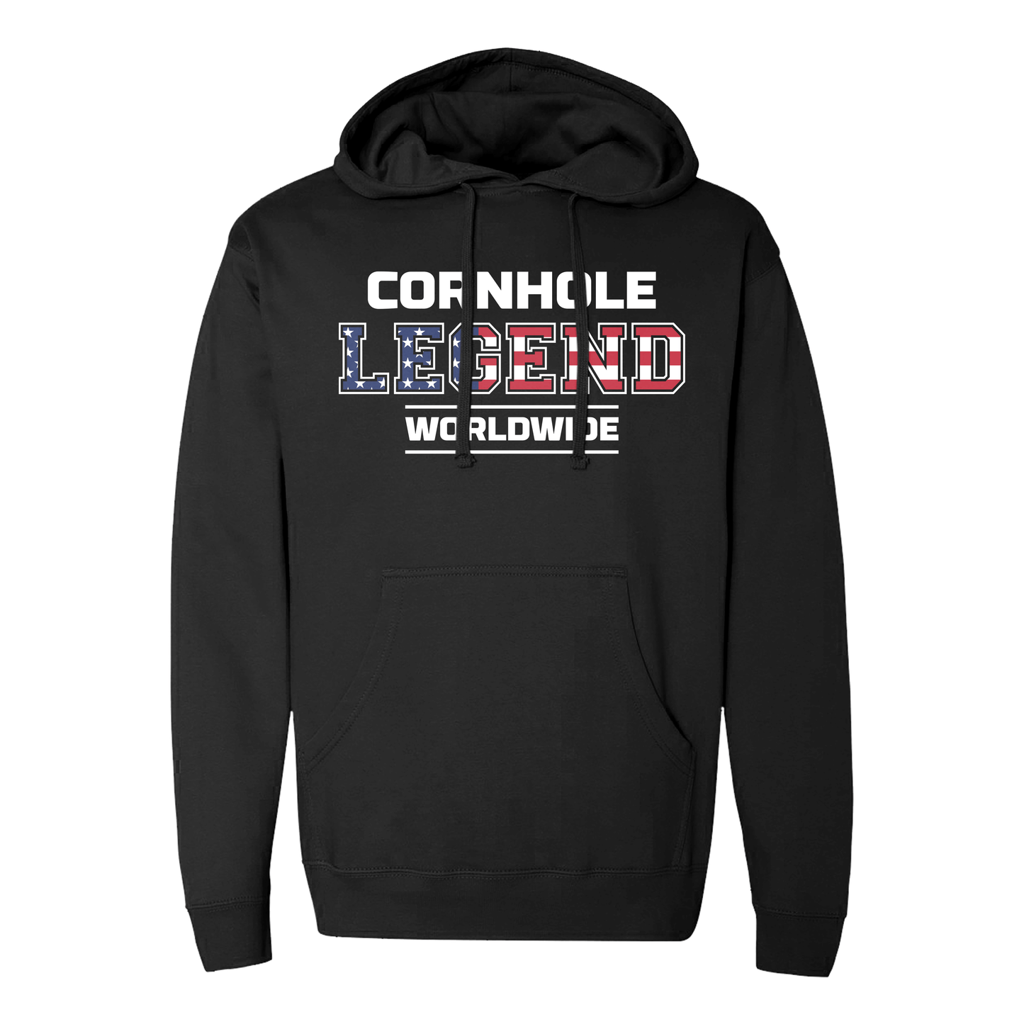 Cornhole Legend Worldwide Comfortable Hoodie