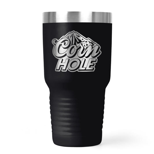Cornhole & Beer Engraved 30oz Tumbler